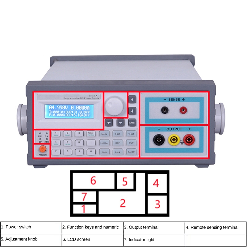 Linear Lab Power Supply Adjustable - Лабораторный высокоточный программируемый источник питания постоянного