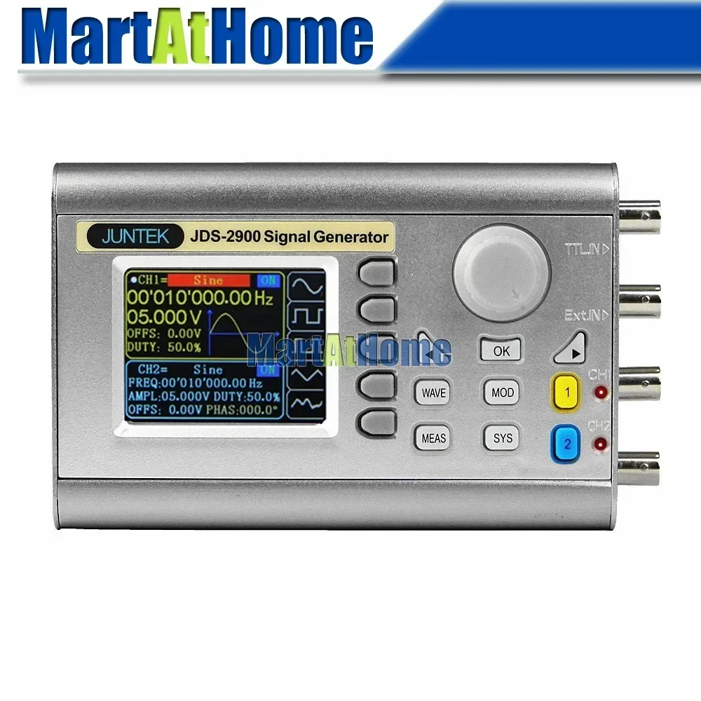 Цифровой двухканальный генерат – обзор и цена Function Arbitrary Waveform Generator