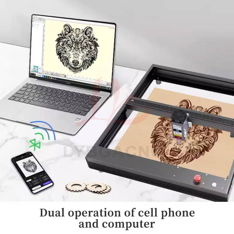 LY 4040 10 Вт/20 Вт Настольная – обзор и цена Mini Laser Engraver Cnc Router