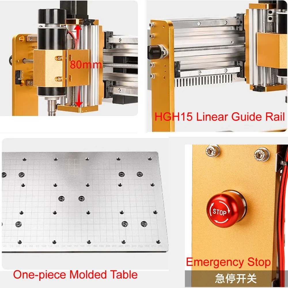 Линейный направляющий рельс, а – обзор и цена Mini Laser Engraver Cnc Router